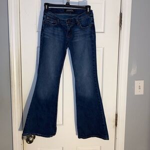 LONDONJEAN Dark Blue Flare Jeans